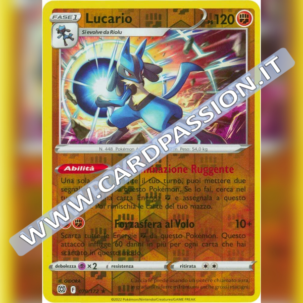 079/172 Lucario Reverse | Astri Lucenti - Card Passion