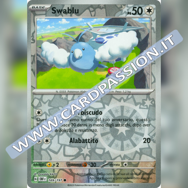 169/197 Swablu Reverse | Ossidiana Infuocata