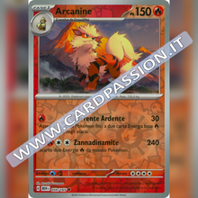 059/165 Arcanine Reverse | Scarlatto e Violetto 151