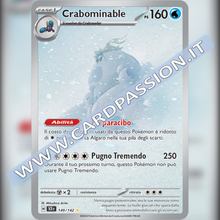 149/142 Crabominable Illustrazione Rara | Corona Astrale
