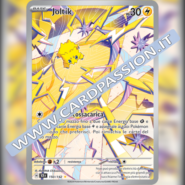 150/142 Joltik Illustrazione Rara | Corona Astrale