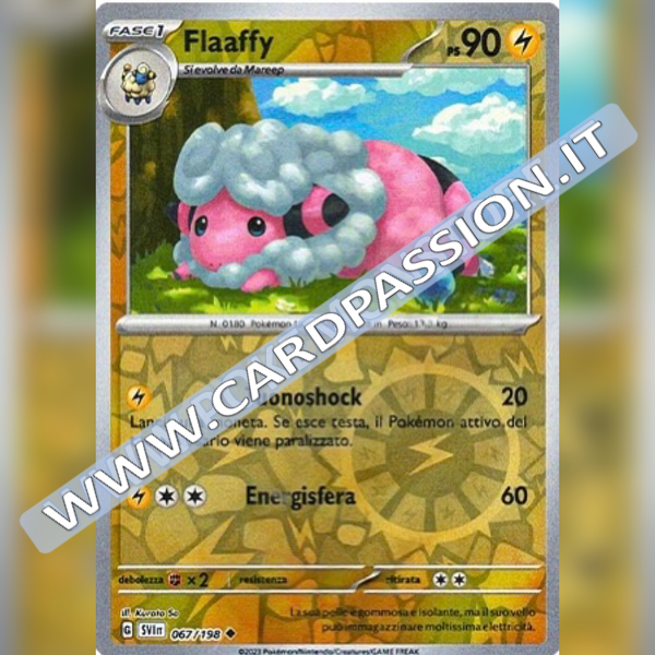 067/198 Flaffy Reverse | Scarlatto e Violetto