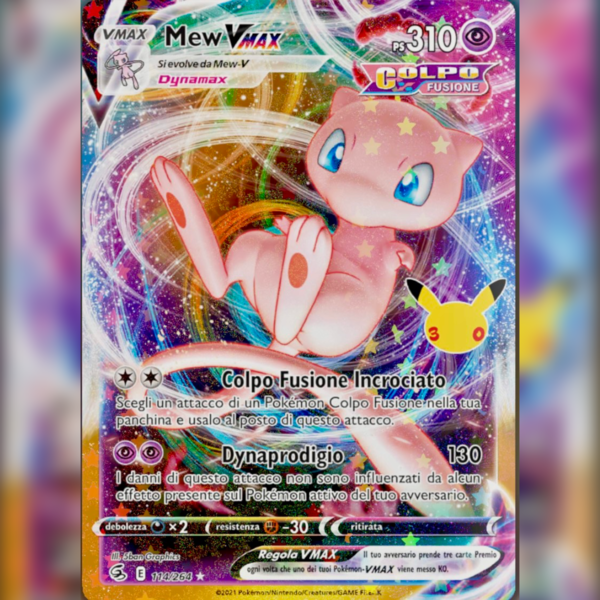 _ 114/264 Mew-VMax | 30esimo Anniversario