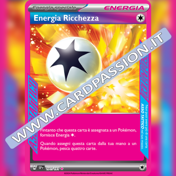 191/191 Energia Ricchezza Asso Tattico | Scintille Folgoranti