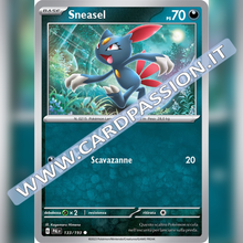 133/193 Sneasel | Evoluzioni a Paldea