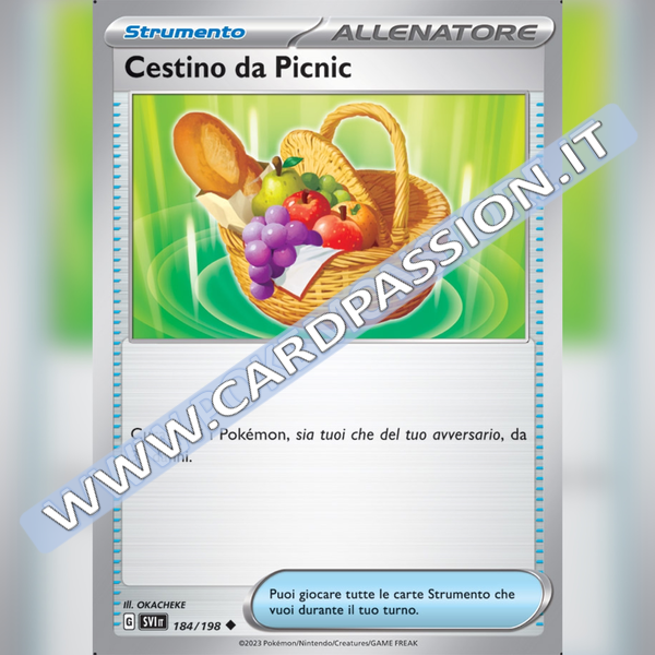 184/198 Cestino da Picnic | Scarlatto e Violetto