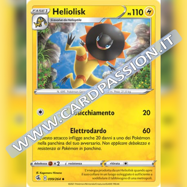 099/264 Heliolisk | Colpo Fusione - Card Passion