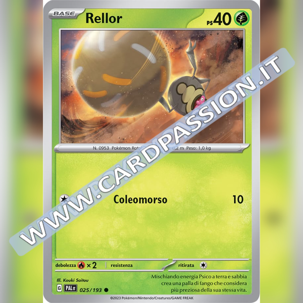 025/193 Rellor | Evoluzioni a Paldea