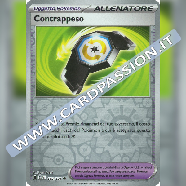 169/191 Contrappeso Reverse | Scintille Folgoranti