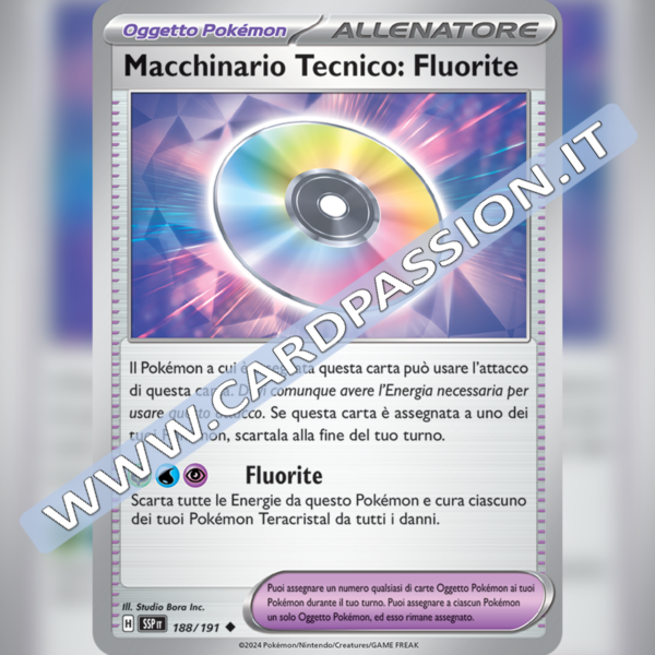 188/191 Macchinario Tecnico: Fluorite | Scintille Folgoranti