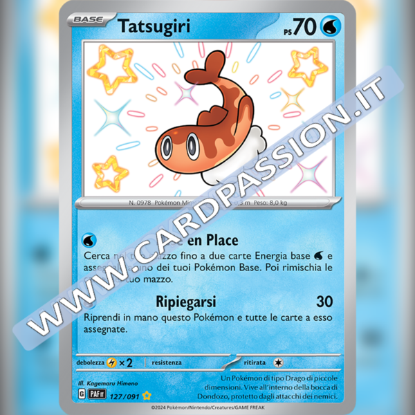127/091 Tatsugiri Shiny | Destino di Paldea
