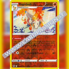022/195 Rapidash Reverse | Tempesta Argentata