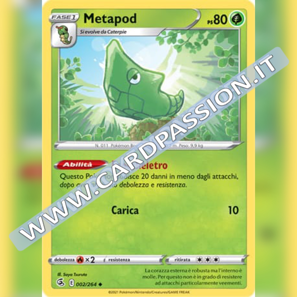 002/264 Metapod | Colpo Fusione - Card Passion