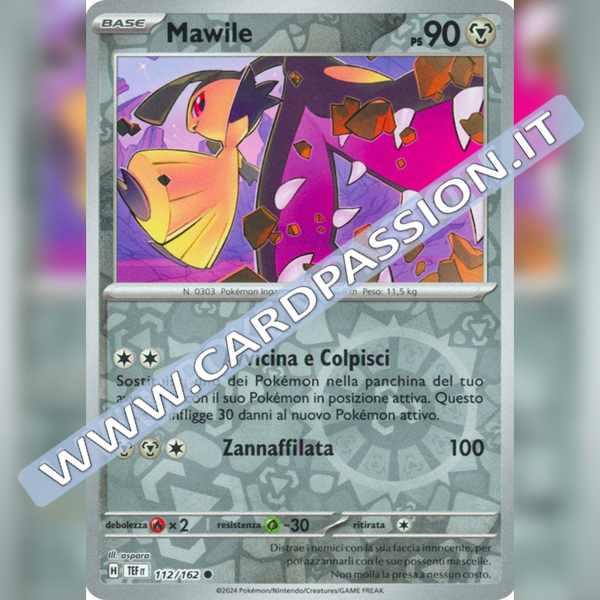 112/162 Mawile Reverse | Cronoforze