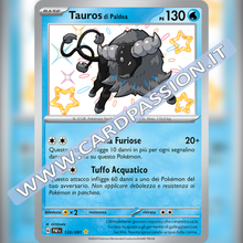 120/091 Tauros di Paldea Shiny | Destino di Paldea