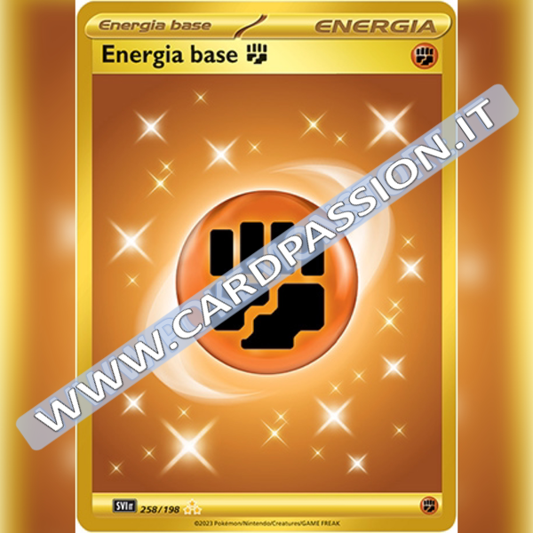 258/198 Energia Base Lotta Gold | Scarlatto e Violetto