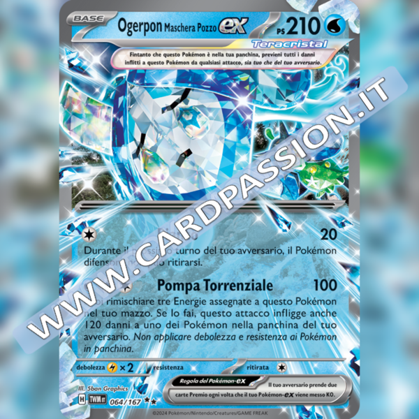 064/167 Ogerpon Maschera Pozzo ex | Crepuscolo Mascherato