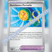 150/167 Ventilatore Portatile | Crepuscolo Mascherato