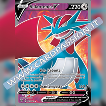185/189 Salamence V (Full Art) | Fiamme Oscure - Card Passion