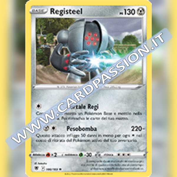 108/189 Registeel Rara | Lucentezza Siderale - Card Passion