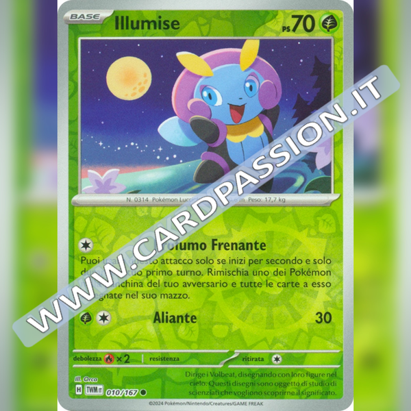 010/167 Illumise Reverse | Crepuscolo Mascherato
