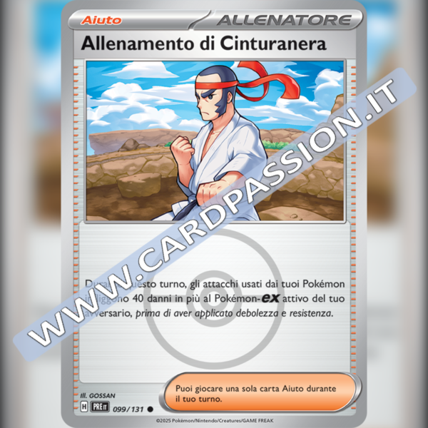 099/131 Allenamento di Cinturanera Poke Ball Reverse | Evoluzioni Prismatiche