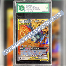 44/68 Moltres & Zapdos & Articuno GX | Hidden Fates - Graad 6 - Card Passion