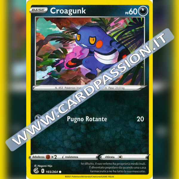 165/264 Croagunk | Colpo Fusione - Card Passion
