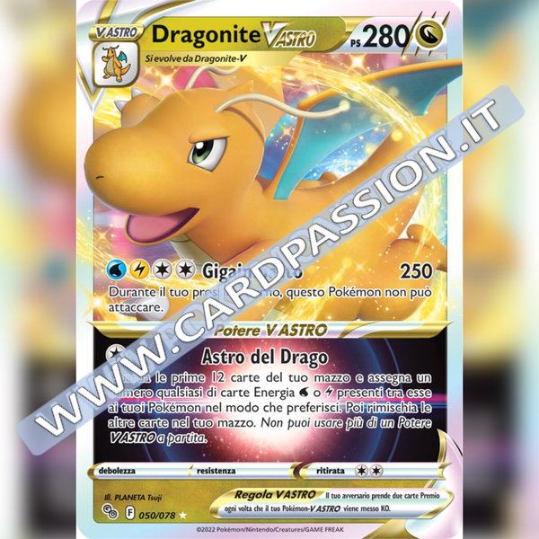 050/078 Dragonite VAstro | Pokemon GO - Card Passion
