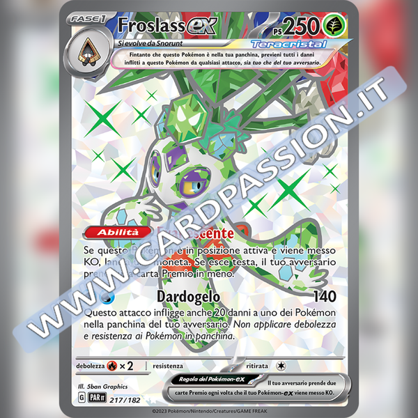217/182 Froslass ex Teracristal (Full Art) | Paradosso Temporale