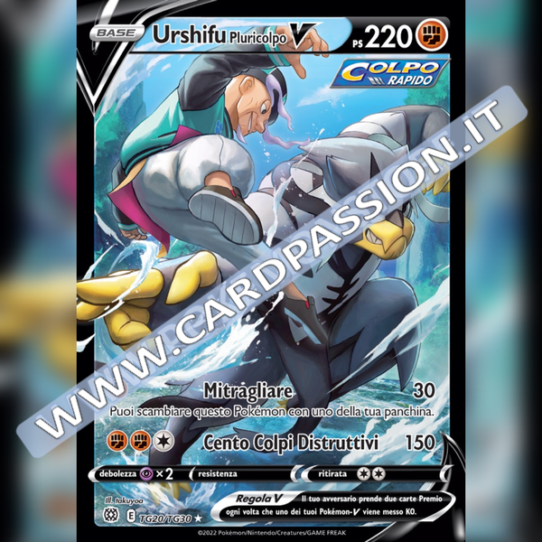 TG20/TG30 Urshifu Pluricolpo V | Astri Lucenti - Card Passion