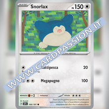 144/191 Snorlax | Scintille Folgoranti
