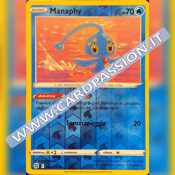 041/172 Manaphy Reverse | Astri Lucenti - Card Passion