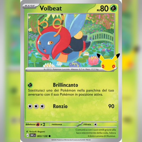 003/128 Volbeat Holo | 30esimo Anniversario