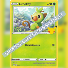 08/25 Grookey Non Holo | McDonald's 25esimo Anniversario - Card Passion