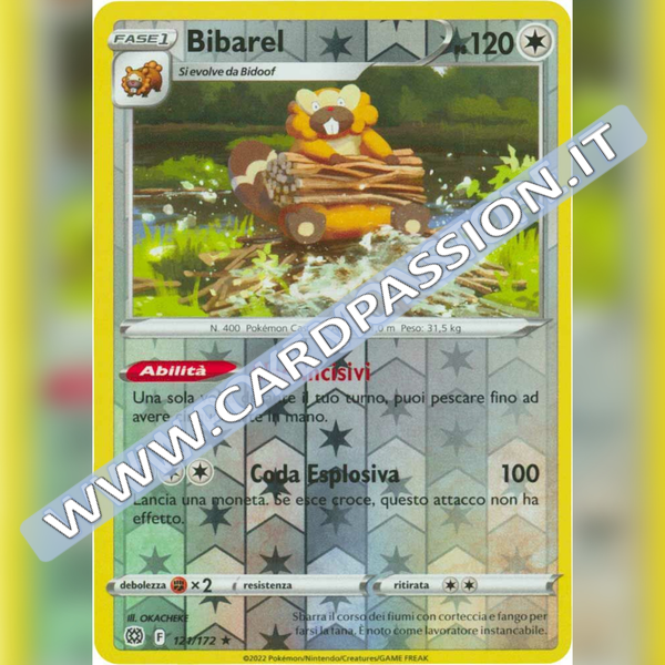 121/172 Bibarel Reverse | Astri Lucenti - Card Passion