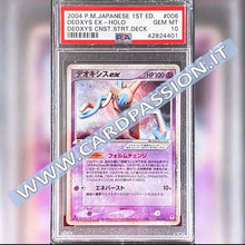 006/015 Deoxys EX 1st Ed. Starter Deck PSA 10
