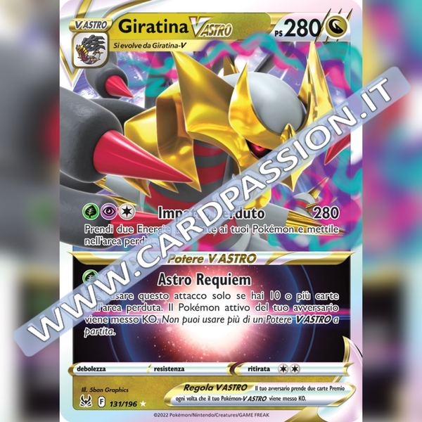 131/196 Giratina VAstro | Origine Perduta - Card Passion