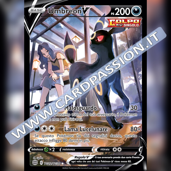 TG22/TG30 Umbreon V | Astri Lucenti - Card Passion