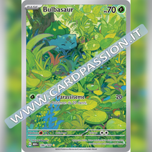 166/165 Bulbasaur Illustrazione Rara | Scarlatto e Violetto 151