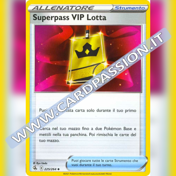 225/264 Superpass VIP Lotta | Colpo Fusione - Card Passion
