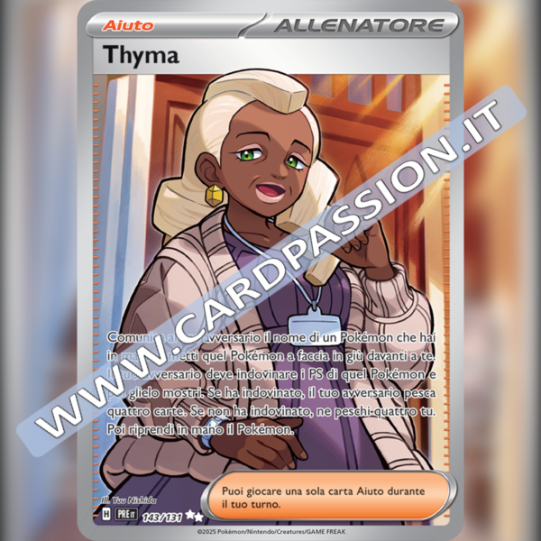 143/131 Thyma (Full Art) | Evoluzioni Prismatiche