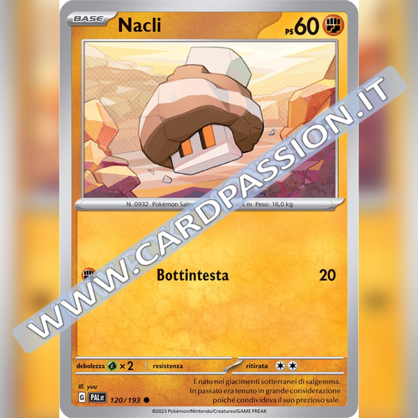 120/193 Nacli | Evoluzioni a Paldea