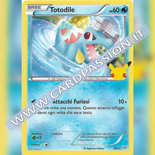 18/25 Totodile Non Holo | McDonald's 25esimo Anniversario - Card Passion
