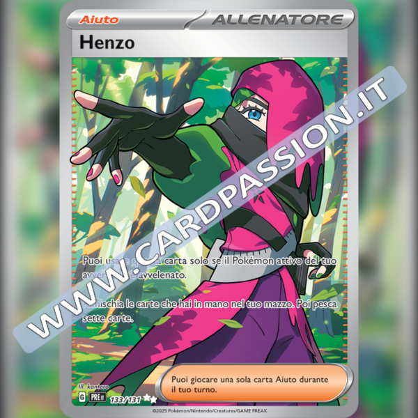 133/131 Henzo (Full Art) | Evoluzioni Prismatiche