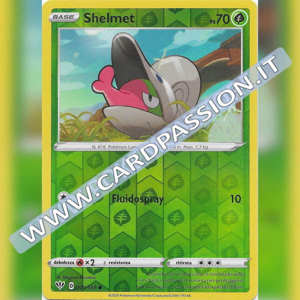 009/189 Shelmet Comune Reverse | Fiamme Oscure - Card Passion