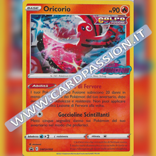 SWSH168 Oricorio Holo (Stamped) | Black Star Promo - Card Passion