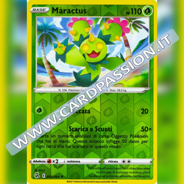 012/264 Maractus Reverse | Colpo Fusione - Card Passion