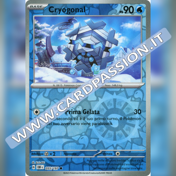 055/197 Cryogonal Reverse | Ossidiana Infuocata