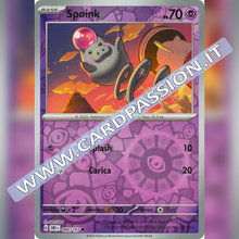 090/197 Spoink Reverse | Ossidiana Infuocata